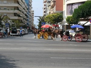 Huvudvägen i Marbella